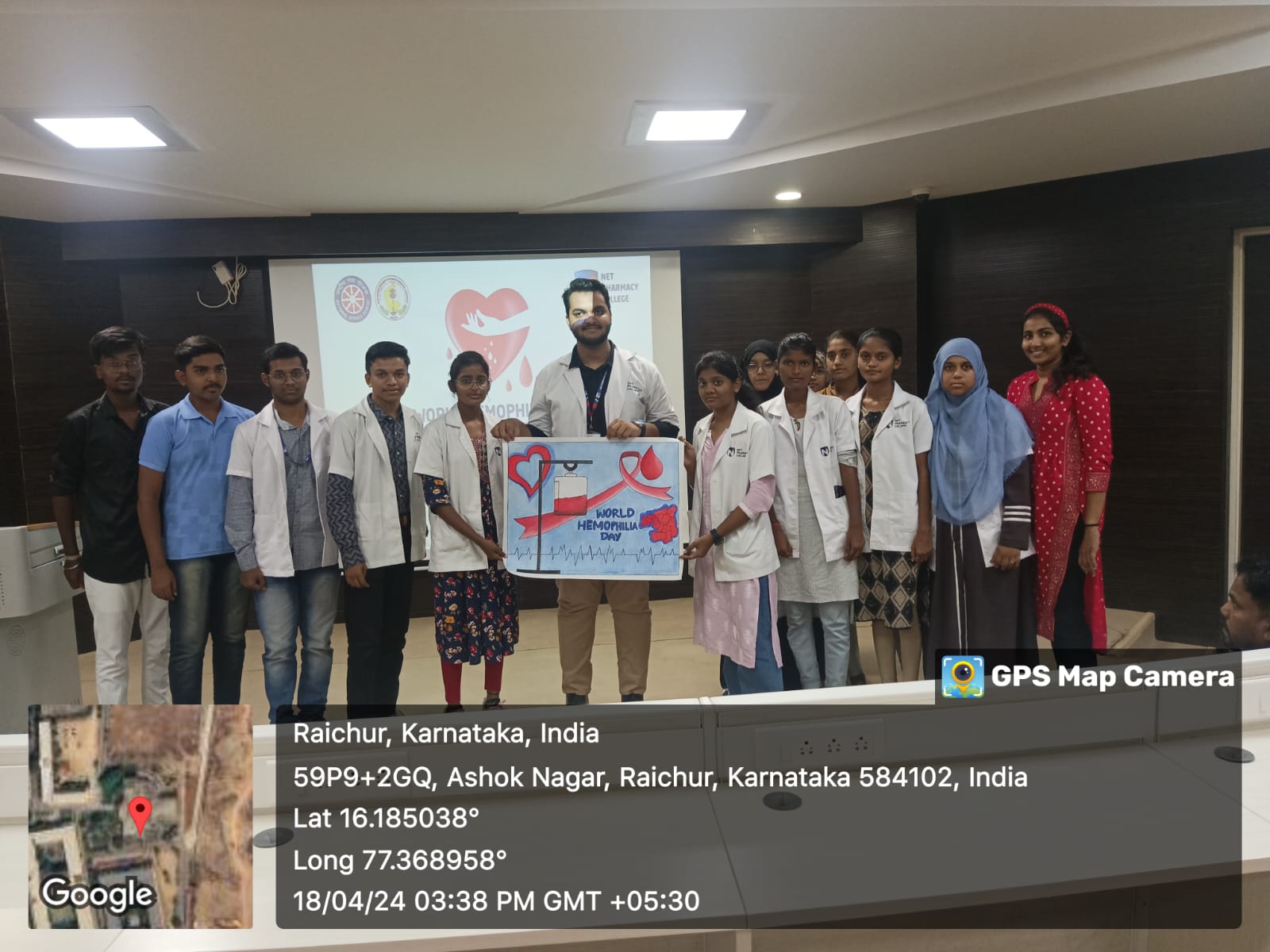 Net Pharmacy College World Haemophilia Day